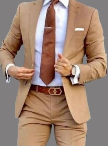 Two Piece Plain Suit