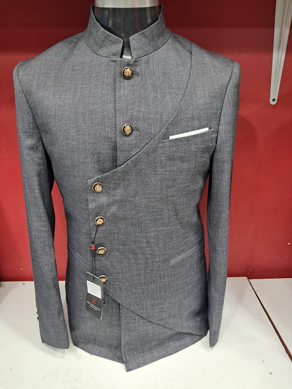 Chinese Collar Suit