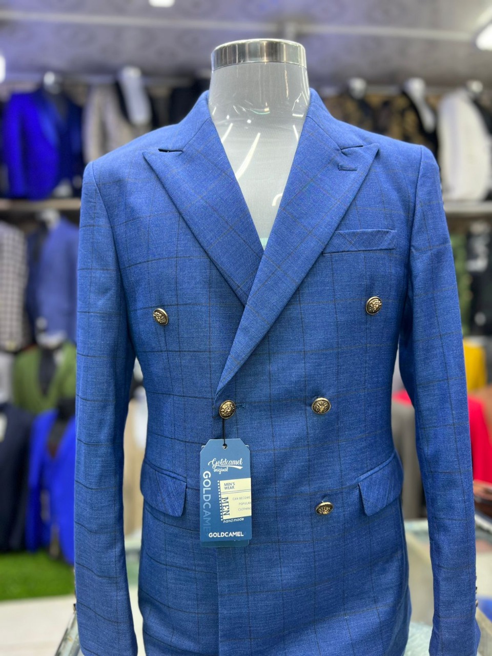 Double Breasted Scotch Suit