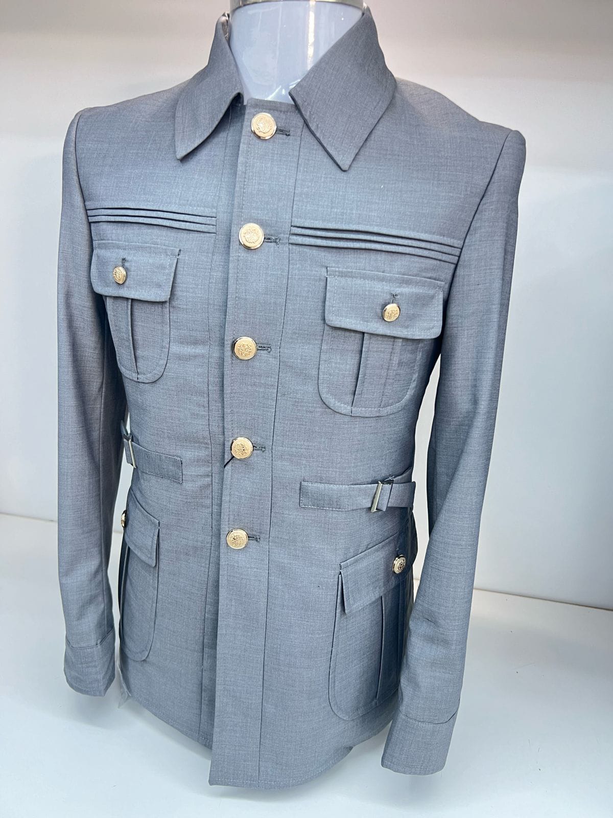 Safari Light grey Suit
