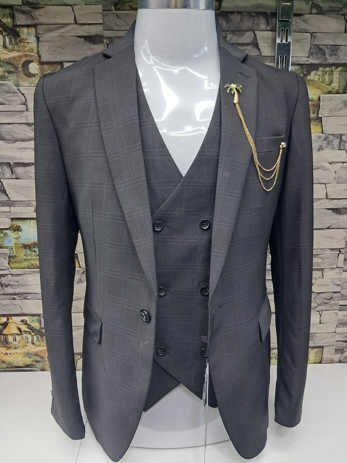 Three Piece Scotch Urban Suit